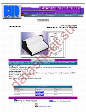 SC-13100 datasheet  
